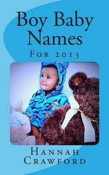 portada Baby Boy Names: For 2015 (en Inglés)