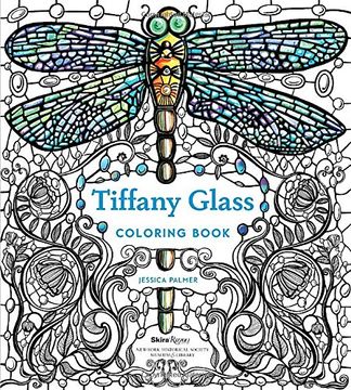 portada Tiffany Glass Coloring Book (en Inglés)