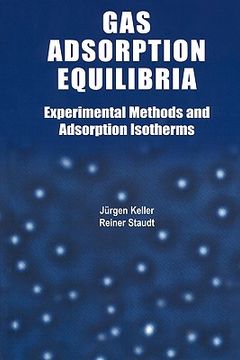 portada gas adsorption equilibria: experimental methods and adsorptive isotherms (in English)
