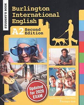 portada Burlington International English a2 Student's Book 2nd Edition