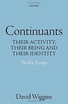 portada Continuants: Their Activity, Their Being, and Their Identity