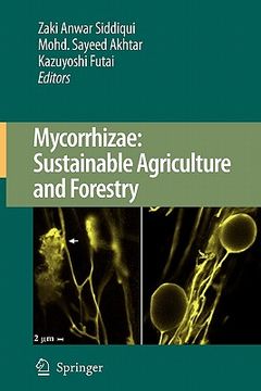 portada mycorrhizae: sustainable agriculture and forestry (en Inglés)