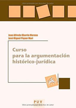 portada Curso Para la Argumentación Histórico-Jurídica (in Spanish)