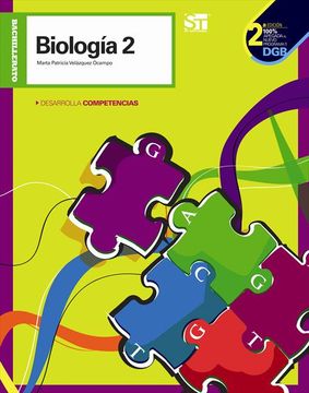 portada biologia 2. desarrolla competencias bachillerato / 2 ed.