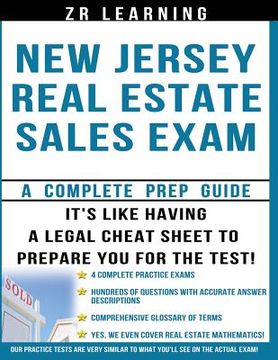 portada New Jersey Real Estate Sales Exam Questions (en Inglés)
