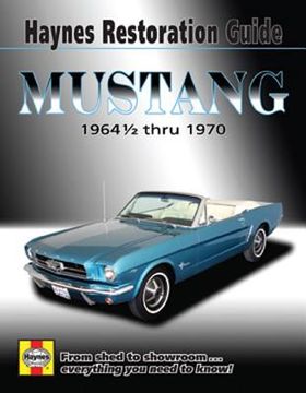 portada mustang: 1964 1/2 thru 1970 (en Inglés)