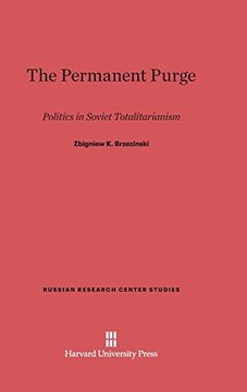 portada The Permanent Purge (Russian Research Center Studies) (en Inglés)