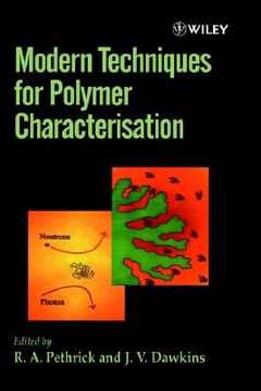 portada modern techniques for polymer characterisation (en Inglés)