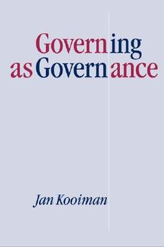 portada governing as governance (en Inglés)