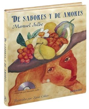 portada De sabores y amores. Edición especial con CD (Cocina temática) (in Spanish)