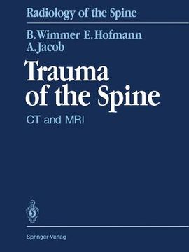 portada trauma of the spine: ct and mri