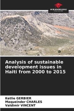 portada Analysis of sustainable development issues in Haiti from 2000 to 2015