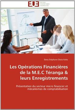 portada Les Operations Financieres de La M.E.C Teranga & Leurs Enregistrements