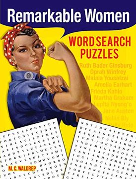 portada Remarkable Women Word Search Puzzles (en Inglés)