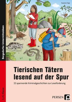 portada Tierischen Tätern Lesend auf der Spur (en Alemán)