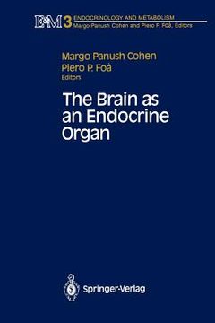 portada the brain as an endocrine organ (en Inglés)