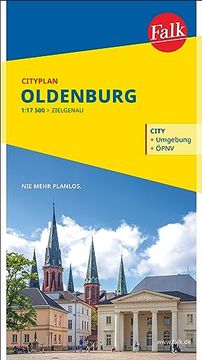 portada Falk Cityplan Oldenburg 1: 16. 000 (en Alemán)