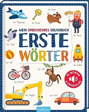 portada Mein Sprechendes Soundbuch - Erste Wörter: 50 Wörter & Geräusche (en Alemán)