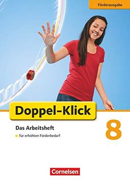 portada Doppel-Klick - Förderausgabe: 8. Schuljahr - Inklusion: Für Erhöhten Förderbedarf: Arbeitsheft mit Lösungen (en Alemán)