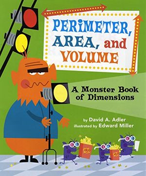 portada Perimeter, Area, and Volume: A Monster Book of Dimensions (in English)
