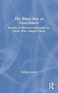 portada The Black box of Governance: Boards of Directors Revealed by Those who Inhabit Them (in English)