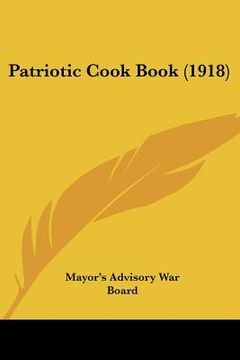 portada patriotic cook book (1918) (en Inglés)
