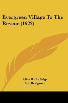 portada evergreen village to the rescue (1922)