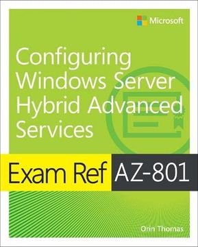 portada Exam ref Az-801 Configuring Windows Server Hybrid Advanced Services