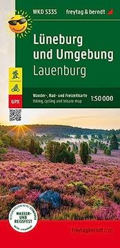 portada L? Neburg und Umgebung, Lauenburg, Wander- und Radkarte 1: 50. 000, Freytag and Berndt, wk D5335 (en Alemán)