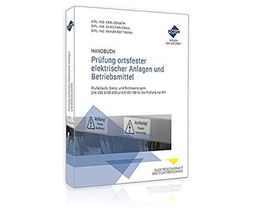 portada Handbuch Prüfung Ortsfester Elektrischer Anlagen und Betriebsmittel (in German)