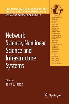 portada network science, nonlinear science and infrastructure systems