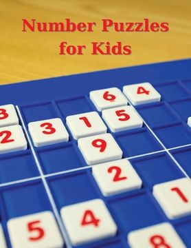 portada Number Puzzles for Kids: Amazing Puzzles Number Search 103 Pages (en Inglés)