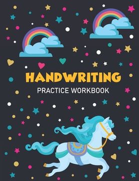 portada Handwriting Practice Workbook: Alphabet Handwriting Letter Tracing Book for Preschool, Pre K, Kindergarten and Kids Ages 3-5 (en Inglés)