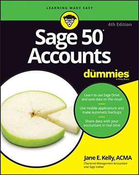 portada Sage 50 Accounts for Dummies 4th UK Edition (en Inglés)