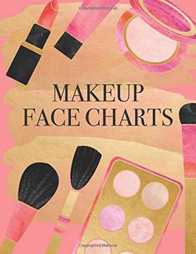 portada Makeup Face Charts: Face and Make-Up Look Details Page (in English)