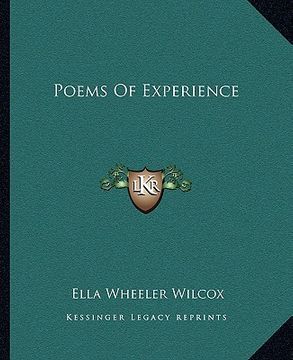 portada poems of experience (en Inglés)