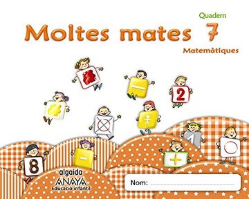 portada Moltes mates 7 (Educación Infantil Algaida. Matemáticas)