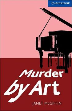 portada Murder by Art. Level 5 Upper Intermediate. B2. Cambridge English Readers. (en Inglés)