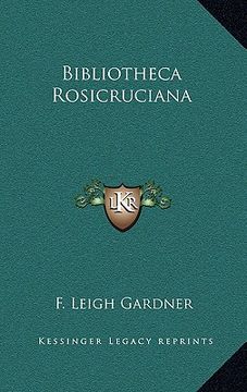 portada bibliotheca rosicruciana (en Inglés)