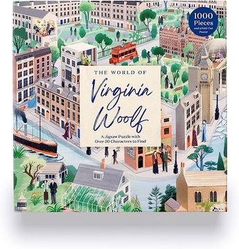 portada Laurence King the World of Virginia Woolf 1000 Piece Puzzle (Puzzle en Inglés) (in English)