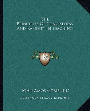 portada the principles of conciseness and rapidity in teaching (en Inglés)