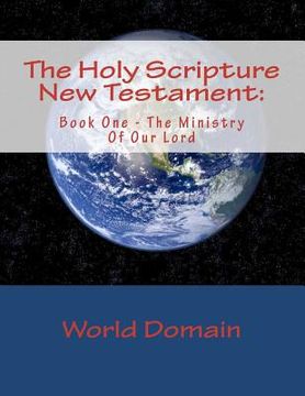portada the holy scripture new testament (en Inglés)