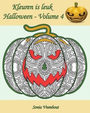 portada Kleuren is leuk - Halloween - Volume 4: 25 leuke pompoenen om in te kleuren