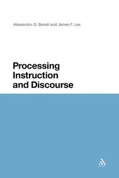 portada processing instruction and discourse (en Inglés)
