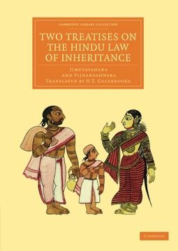 portada Two Treatises on the Hindu law of Inheritance (Cambridge Library Collection - Perspectives From the Royal Asiatic Society) (en Inglés)