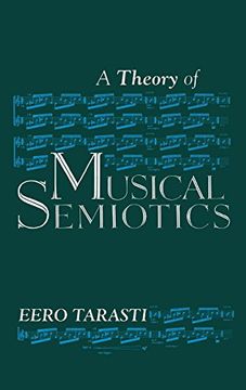 portada A Theory of Musical Semiotics (Advances in Semiotics) (en Inglés)