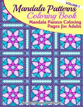 portada Mandala Pattern Coloring Pages for Adults (en Inglés)