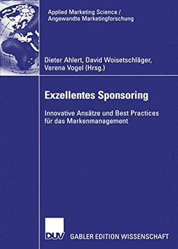 portada Exzellentes Sponsoring: Innovative Ansätze und Best Practices für das Markenmanagement (Applied Marketing Science (en Alemán)