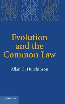 portada Evolution and the Common law (en Inglés)
