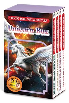 portada Choose Your own Adventure 4-Book Boxed set Unicorn box (The Magic of the Unicorn, the Warlock and the Unicorn, the Rescue of the Unicorn, the Flight of the Unicorn) 